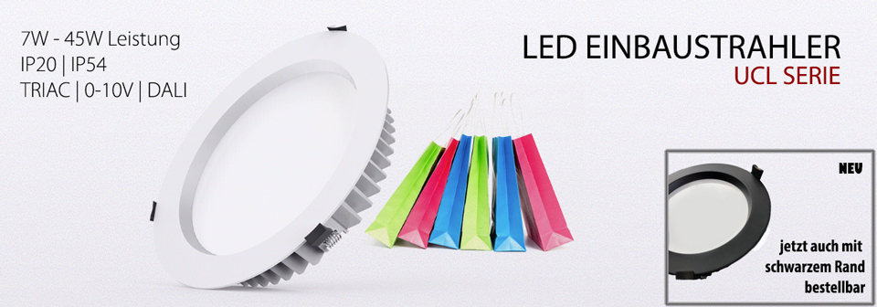 UCL led-einbauleuchte - hpLED